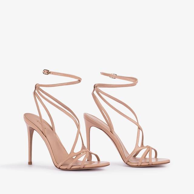 Le Silla Sandalo pelle nude phard Grande vendita