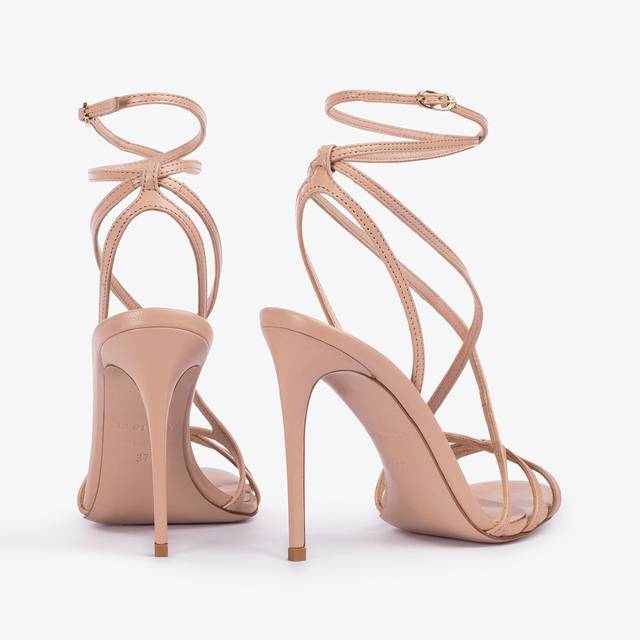 Le Silla Sandalo pelle nude phard Grande vendita