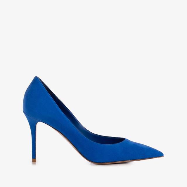 Le Silla Décolleté camoscio blu persia Offerta esclusiva