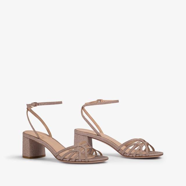 Le Silla Sandalo glitter nude skin Bestseller