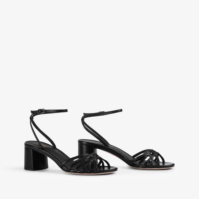 Le Silla Sandalo pelle nero Offerte stagionali