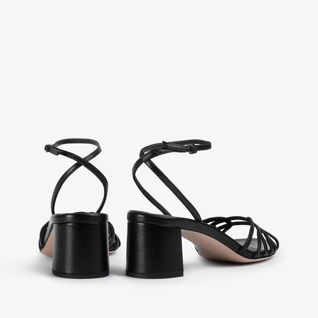 Le Silla Sandalo pelle nero Offerte stagionali