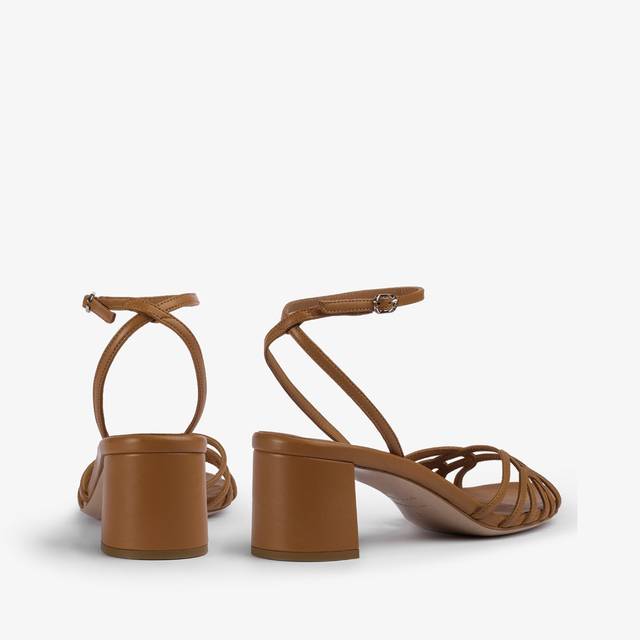Le Silla Sandalo pelle marrone cuba Liquidazione
