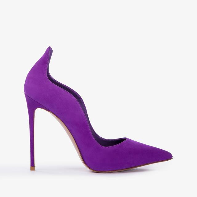 Le Silla Décolleté camoscio viola queen Comprane uno, ottenene uno gratis