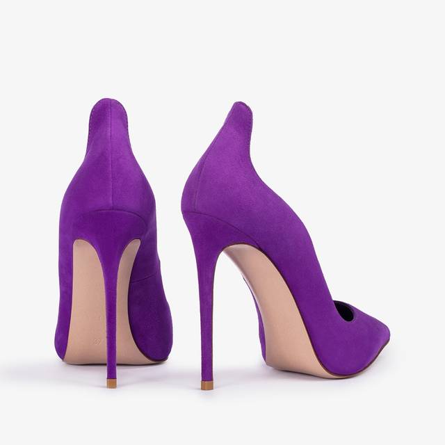 Le Silla Décolleté camoscio viola queen Comprane uno, ottenene uno gratis