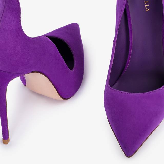 Le Silla Décolleté camoscio viola queen Comprane uno, ottenene uno gratis