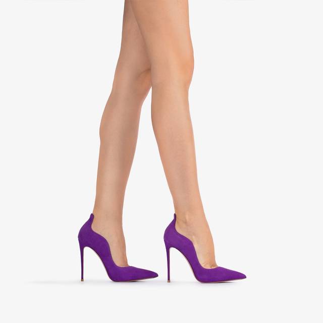 Le Silla Décolleté camoscio viola queen Comprane uno, ottenene uno gratis