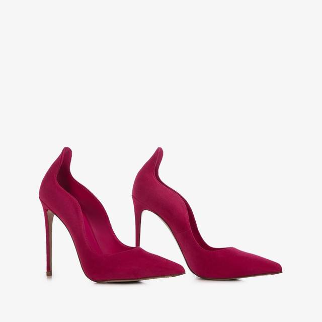 Le Silla Décolleté camoscio fucsia cosmopolitan Offerte giornaliere