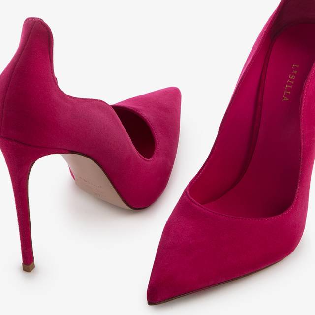 Le Silla Décolleté camoscio fucsia cosmopolitan Offerte giornaliere