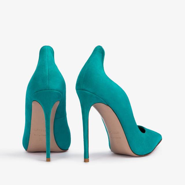 Le Silla Décolleté camoscio verde procida Offerte speciali