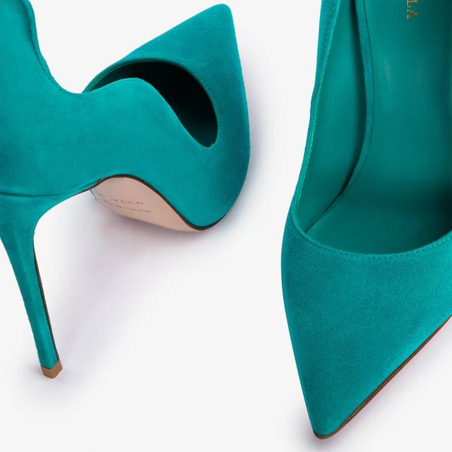 Le Silla Décolleté camoscio verde procida Offerte speciali