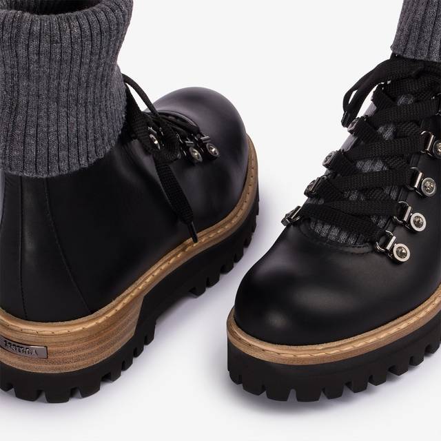 Le Silla Stivaletto trekking pelle nera Offerta settimanale