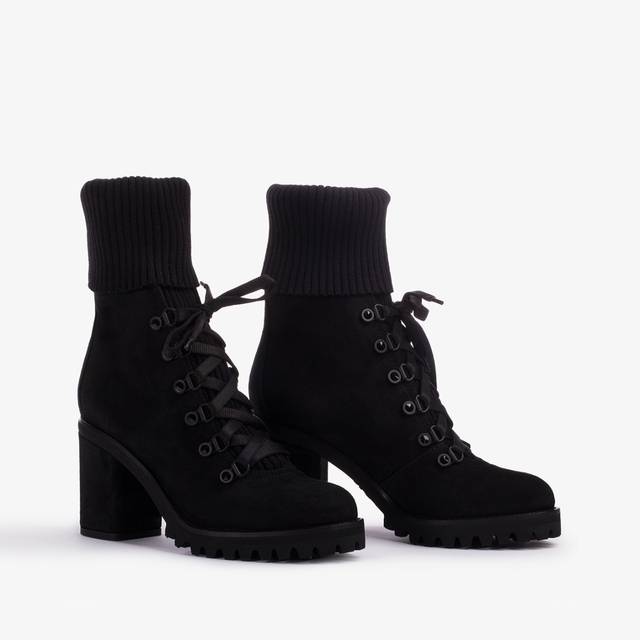 Le Silla Stivaletto trekking camoscio nero Rilascio limitato