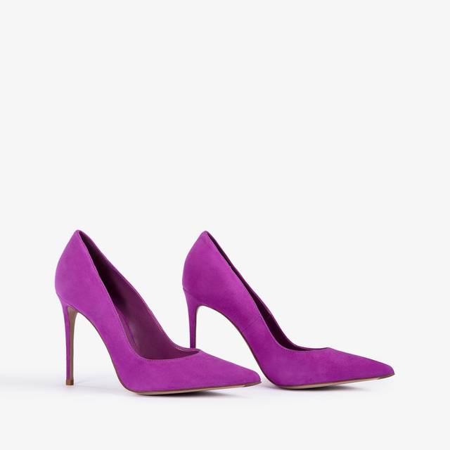 Le Silla Décolleté camoscio lavanda darling Fino al 60% di sconto