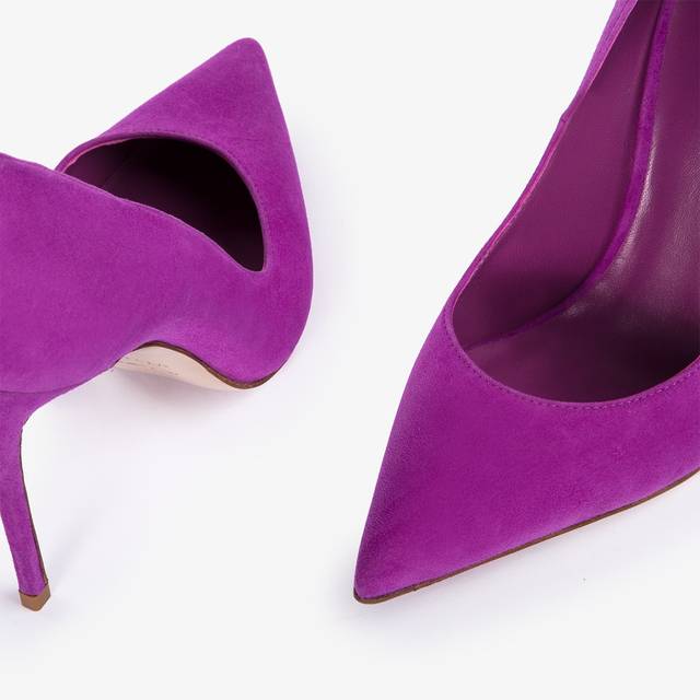 Le Silla Décolleté camoscio lavanda darling Fino al 60% di sconto