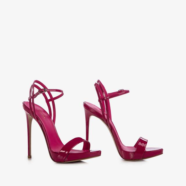 Le Silla Sandalo vernice fucsia cosmopolitan Black Friday Prezzi