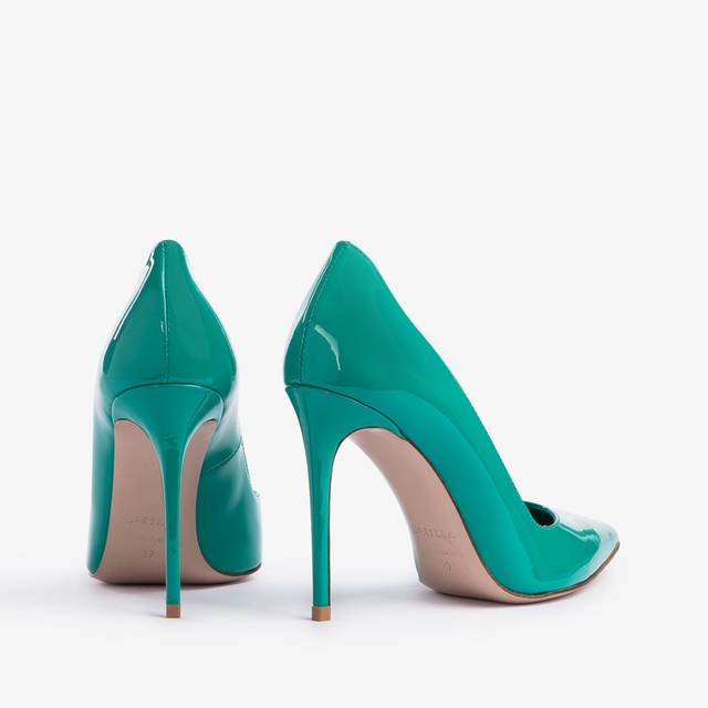 Le Silla Décolleté vernice verde procida Soddisfazione Garantita