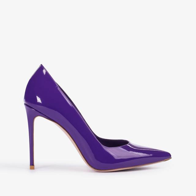 Le Silla Décolleté vernice viola queen