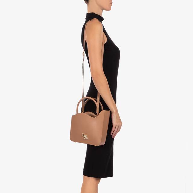 Le Silla Medium bag pelle sabbia doha Promozione Limitata