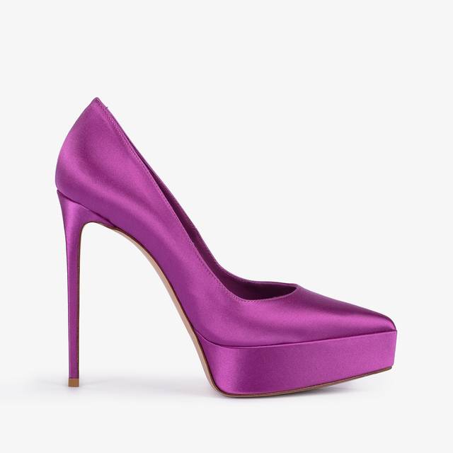 Le Silla Décolleté con plateau satin lavanda darling Sconto