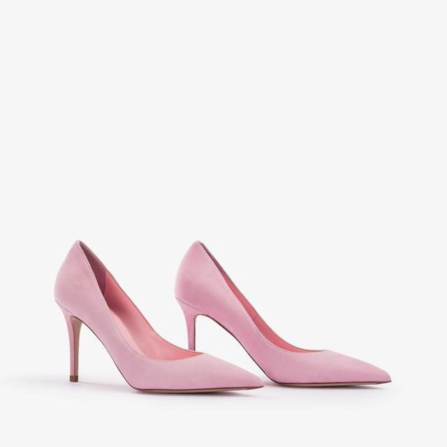 Le Silla Décolleté camoscio rosa dea Saldi