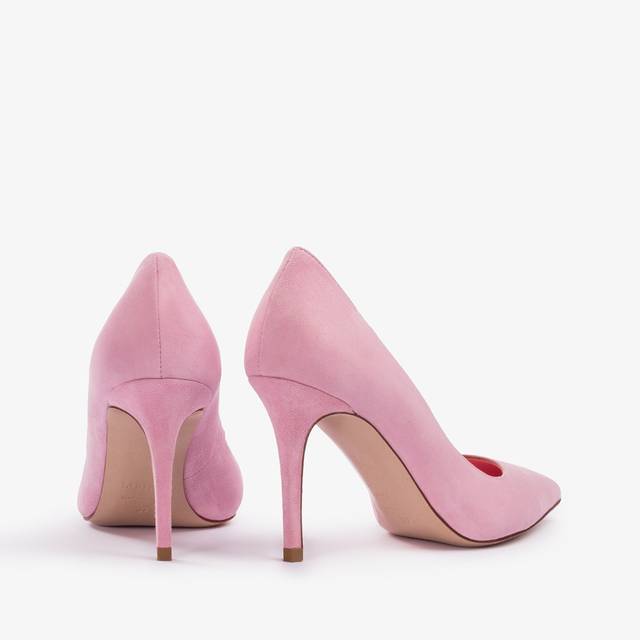 Le Silla Décolleté camoscio rosa dea Saldi