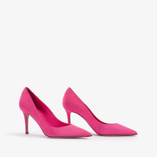 Le Silla Décolleté camoscio fucsia party Offerte