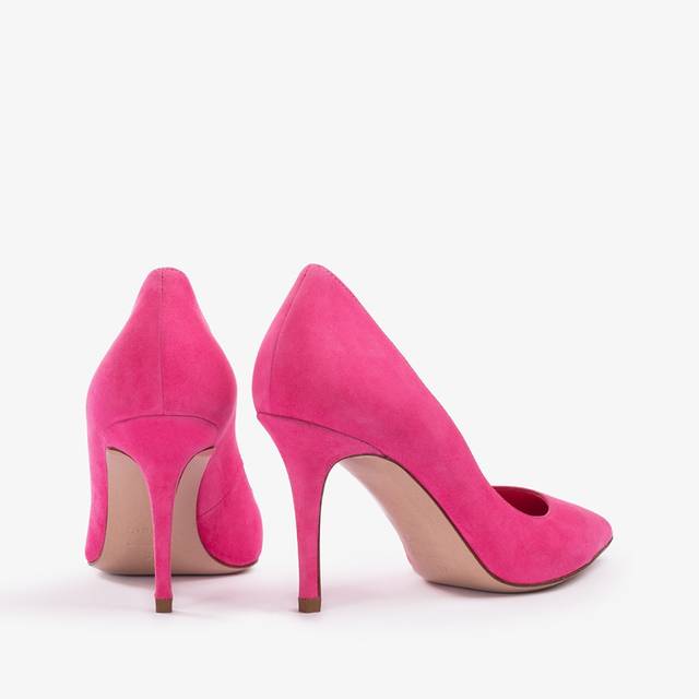 Le Silla Décolleté camoscio fucsia party Offerte