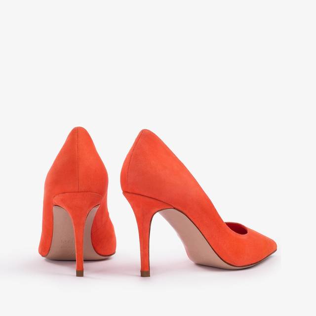 Le Silla Décolleté camoscio arancione punch Hotsell