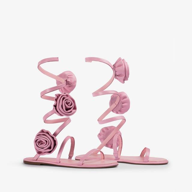 Le Silla Sandalo pelle rosa dea Black Friday