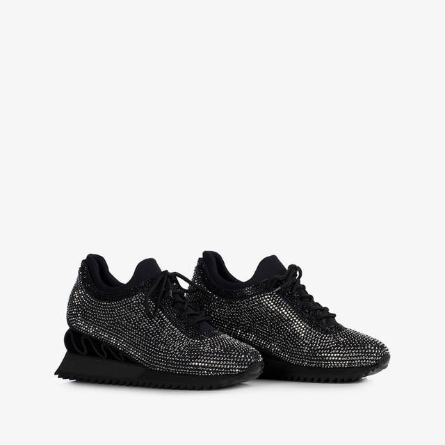 Le Silla Sneaker Cristalli nera Prezzo basso