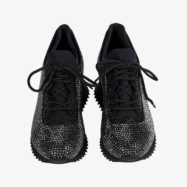Le Silla Sneaker Cristalli nera Prezzo basso