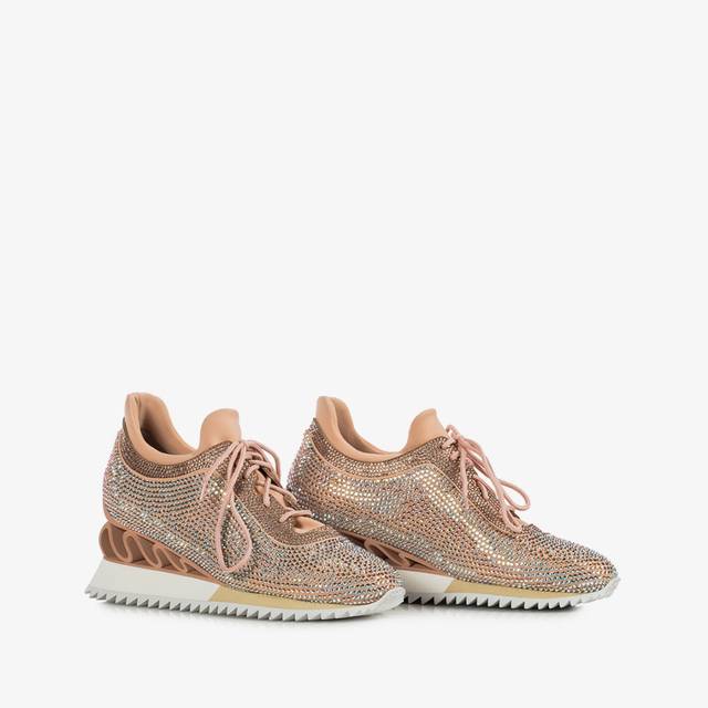 Le Silla Sneaker Cristalli nude phard Super Saving Price