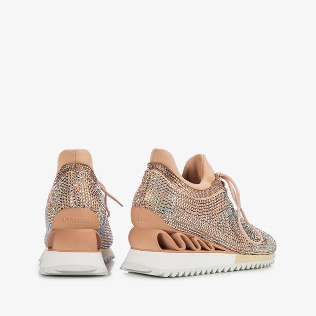 Le Silla Sneaker Cristalli nude phard Super Saving Price