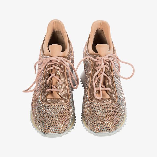 Le Silla Sneaker Cristalli nude phard Super Saving Price