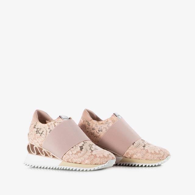Le Silla Sneaker pizzo nude phard Ultimi due giorni