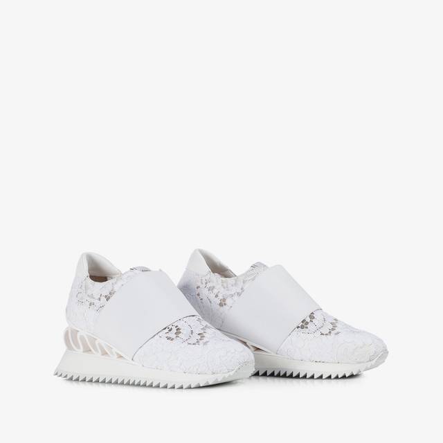 Le Silla Sneaker pizzo bianca Ultimo giorno