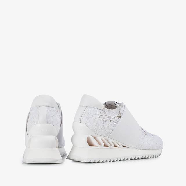 Le Silla Sneaker pizzo bianca Ultimo giorno