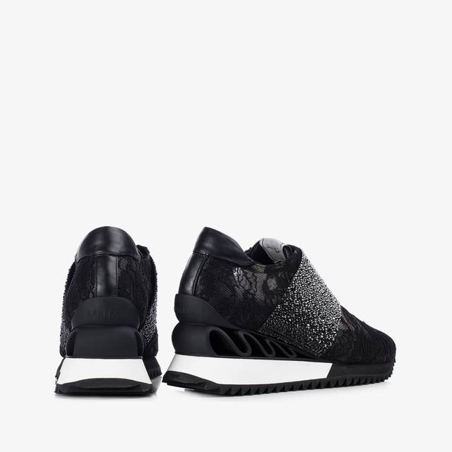 Le Silla Sneaker pizzo nero Promozione temporanea
