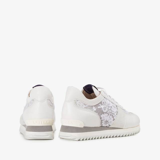 Le Silla Scarpa running pizzo bianca carta Offerta speciale della fabbrica