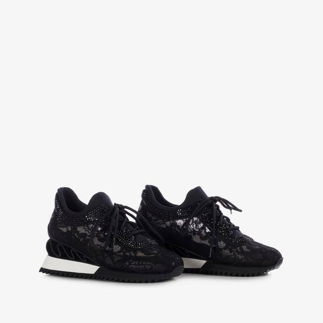 Le Silla Sneaker pizzo nera Discount Store per i nuovi prodotti