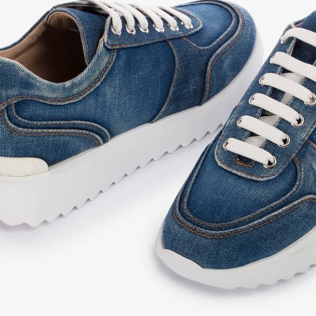 Le Silla Scarpa running denim blu Solo un giorno rimasto