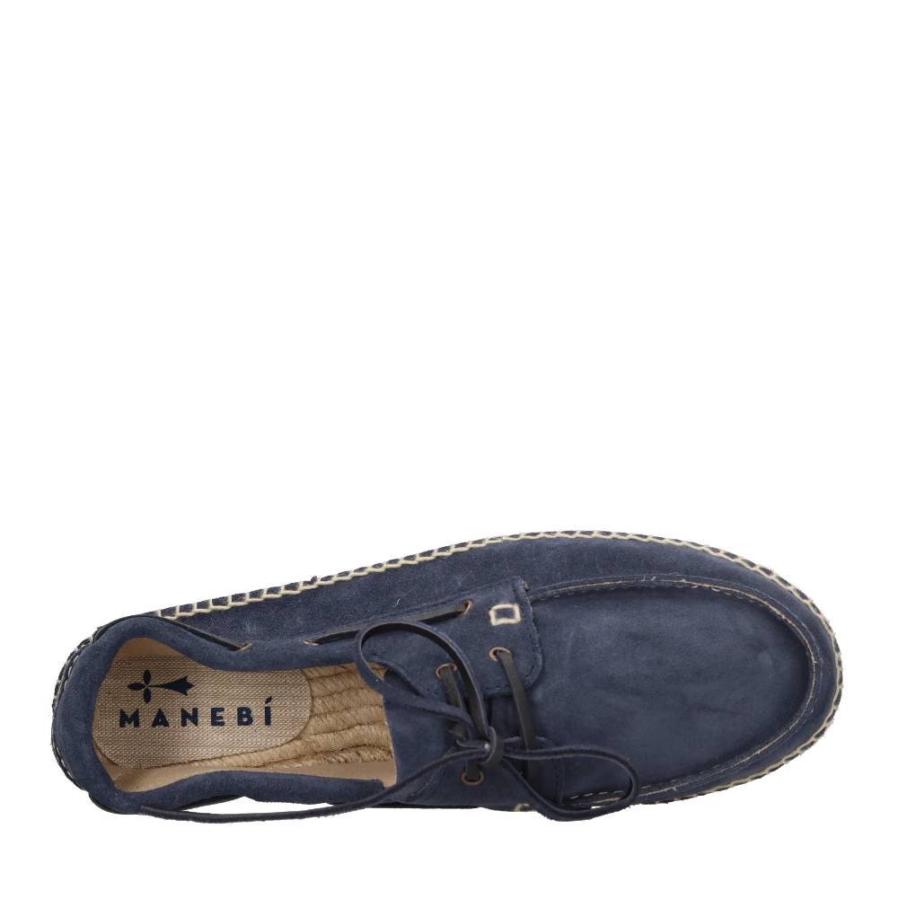 MANEBI Espadrillas in camoscio Nuova