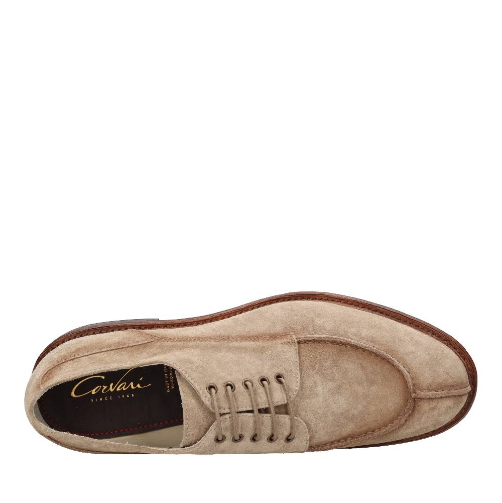 CORVARI Stringate in camoscio 2025
