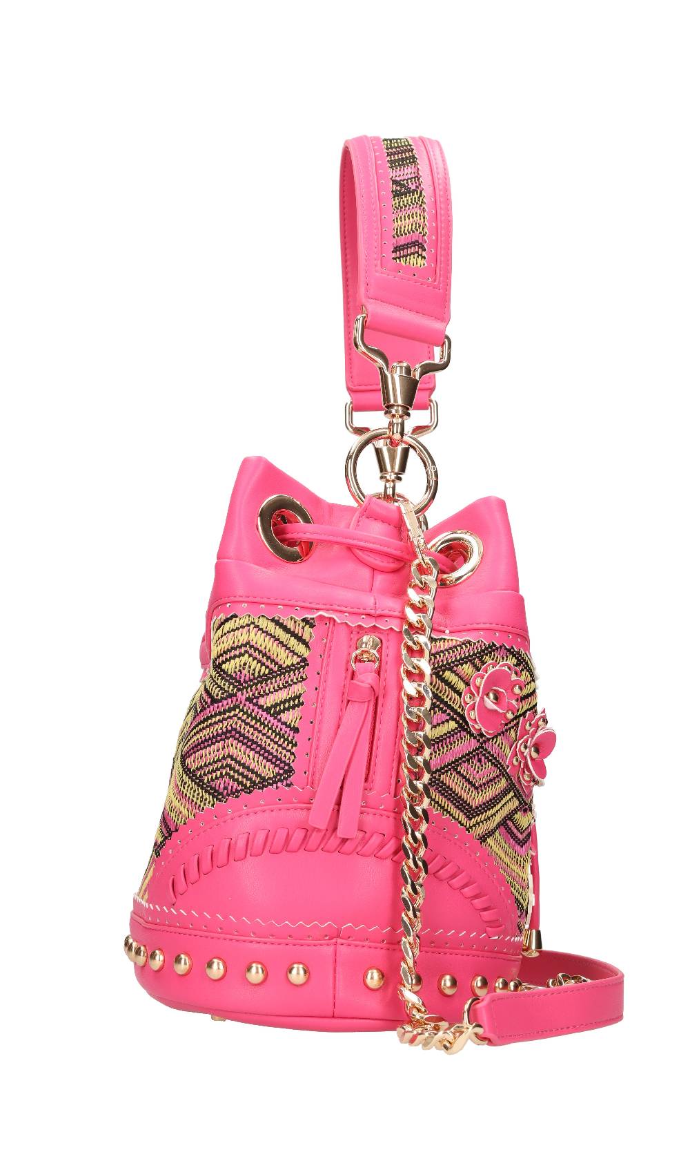 LA CARRIE Borsa in rafia ed ecopelle Promozione Limitata
