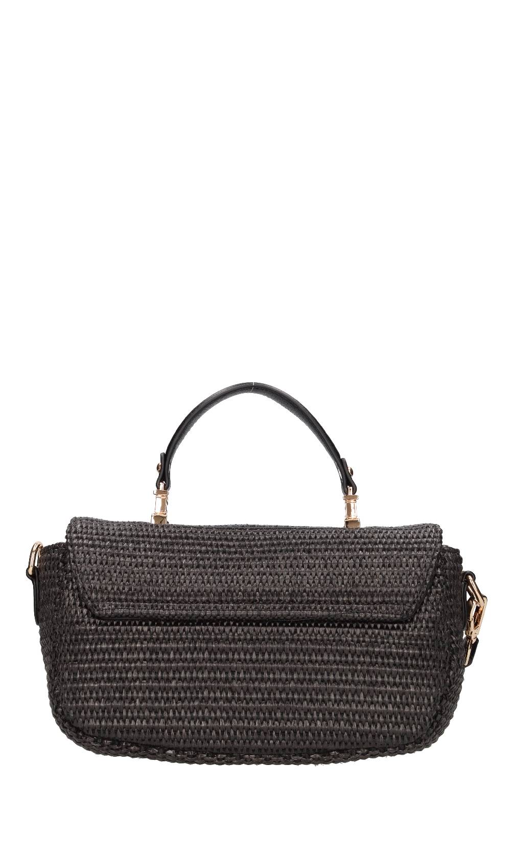 LA CARRIE Borsa in rafia ed ecopelle Shopping Online