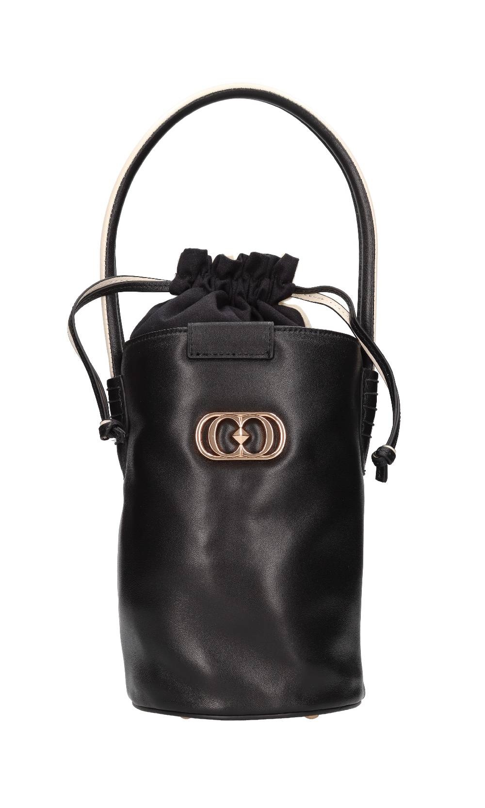 LA CARRIE Borsa in pelle e tessuto Offerta natalizia