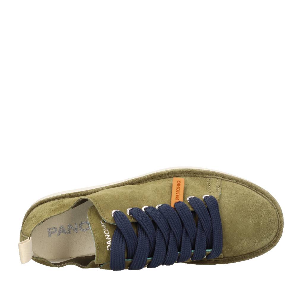 PANCHIC Sneakers modello P01 LACE-UP di PANCHIC in camoscio Spedizione Gratuita