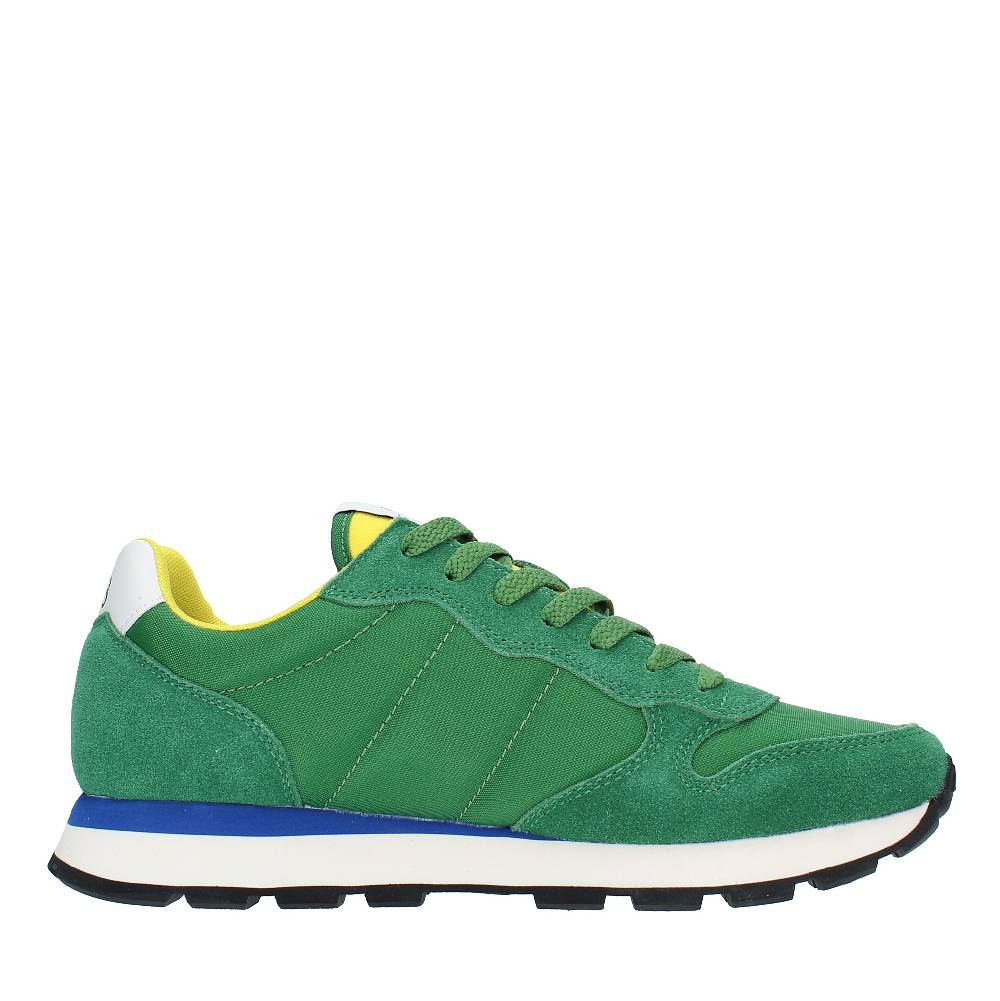 SUN68 Sneakers in camoscio e tessuto Sottocosto
