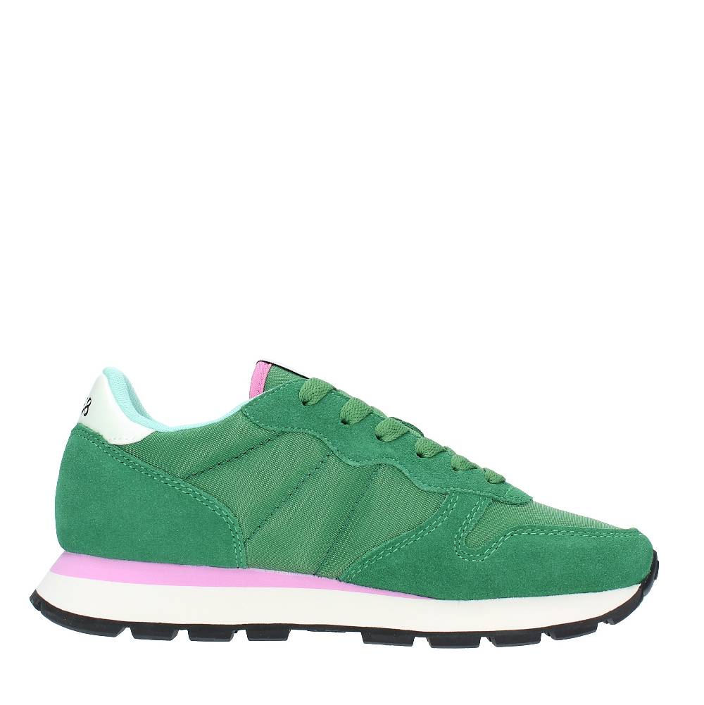 SUN68 Sneakers in camoscio e tessuto Presa